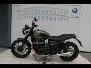 Occasion TRIUMPH Street Twin 900  + Options Matt Ironstone 2019