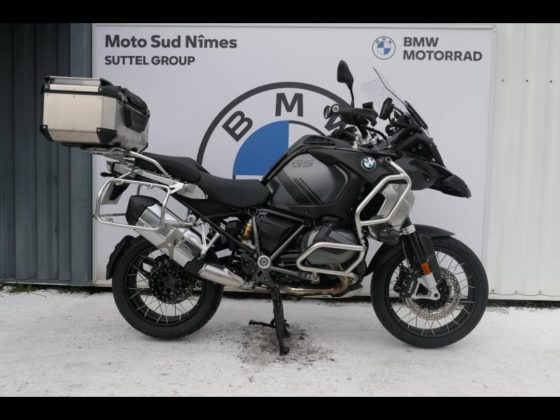 Occasion BMW R 1250 GS Adventure Style Triple Black Finition Pro + Top Case Gris 2023