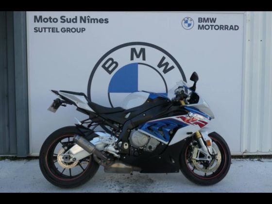 Occasion BMW S 1000 RR Pack Dynamic + Race + Options Light white/Lupin blue/Racing red 2018 (vendue)